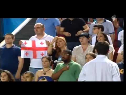 ემოციური კადრები - საქართველოს კალათბურთელთა ნაკრები ევროპის ჩემპიონატზე ზედიზედ მესამედ იასპარეზებს