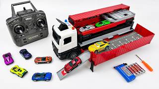 Lihat Koleksi Truk Besar dan Pesawat Mainan | Unboxing Mobil Remote Control