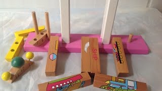Videos for Kids Wooden Educational Toys Traffic Puzzle Toys Kids Entertainment