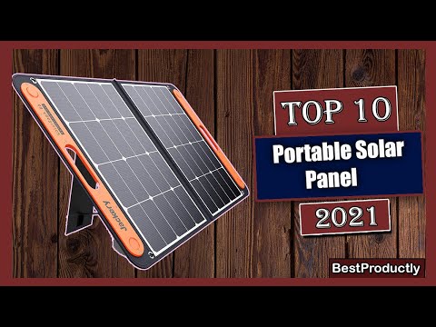 ✅ 10 Best Portable Solar Panel Newest  2021