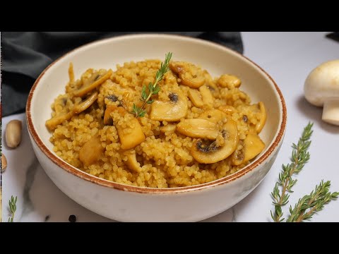 Mushroom Quinoa Meatballs Recipe