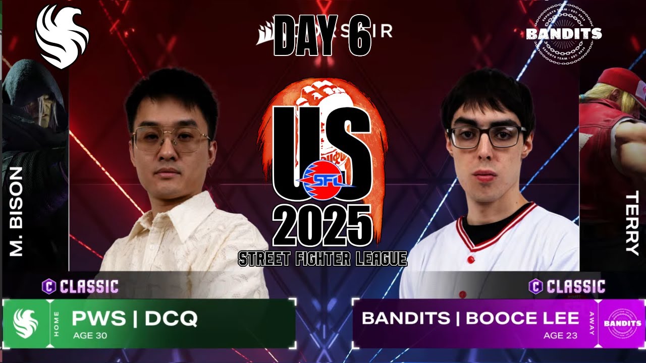 SF6 ▰ D.C.Q (Jp) против BOOCE (Terry) ▰ Street Fighter League US 2025