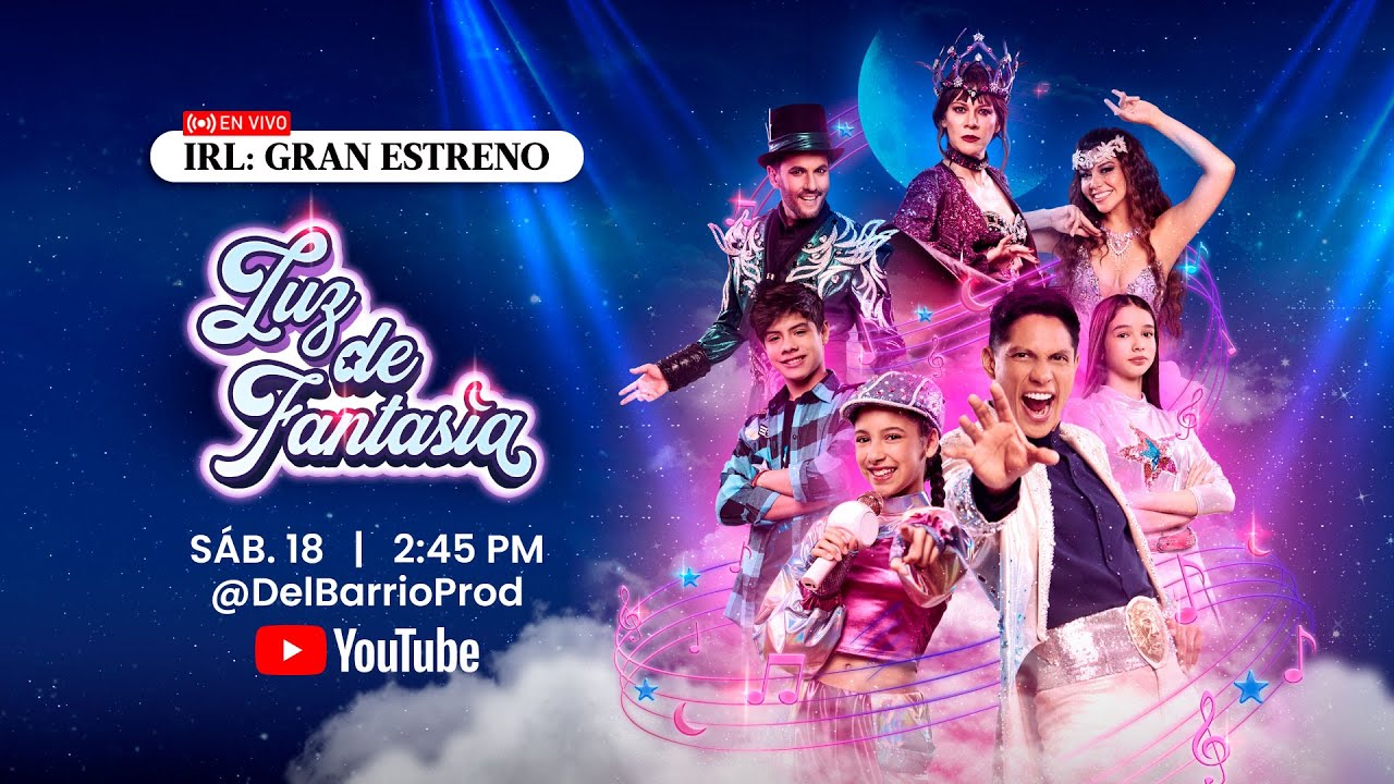 🔴 EN VIVO: GRAN ESTRENO de LUZ DE FANTASÍA 🎭✨ | El show más mágico del año 💫
