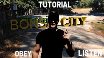 After Effects, 3ds Max TUTORIAL - Motion tracking, Matchmoving, Camera Tracking