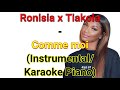 RONISIA x TIAKOLA - COMME MOI (Instrumental/Karaoke Piano)