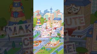 Make a cute Crumpet in Toca Boca with me! It's super cute. #tocaboca #tocalifeworld #toca