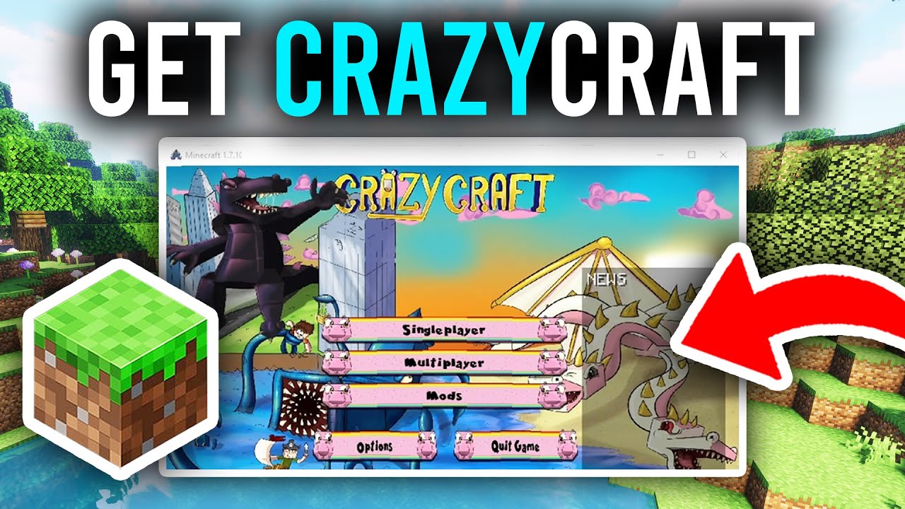 How To Get CrazyCraft 4.0 On Minecraft Full Guide YouTube