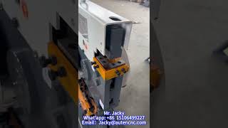 Multi-function punching and shearing machine for round steel, angle steel, channel steel.