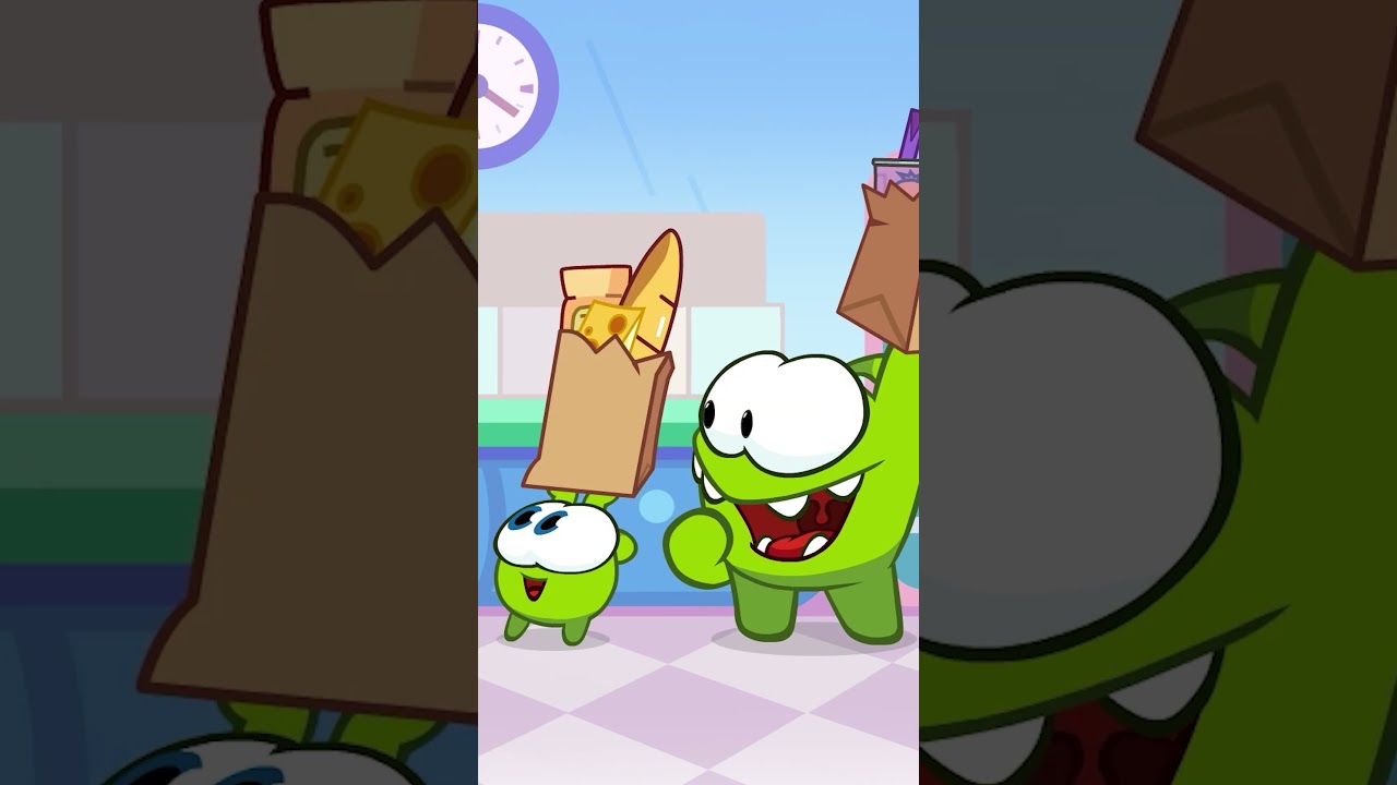 Om Nom Gaming in Real Life! 🎮🥖 OM NOM Stories 🟢 Cut the Rope