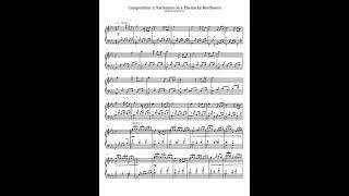 Famous Example GCSE Composition: Variations on a Theme by Beethoven (2020) Wealth