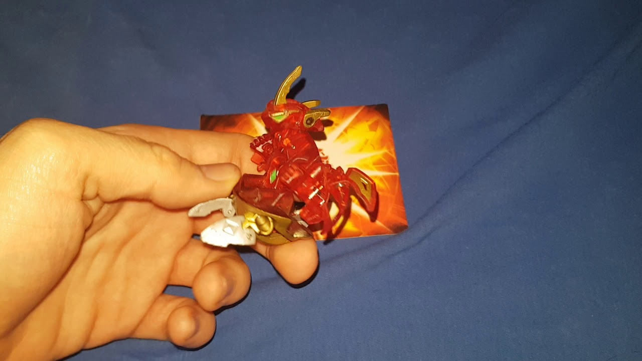 Darkus Horridian, Titanium Dragonoid, BakuGold Razenoid