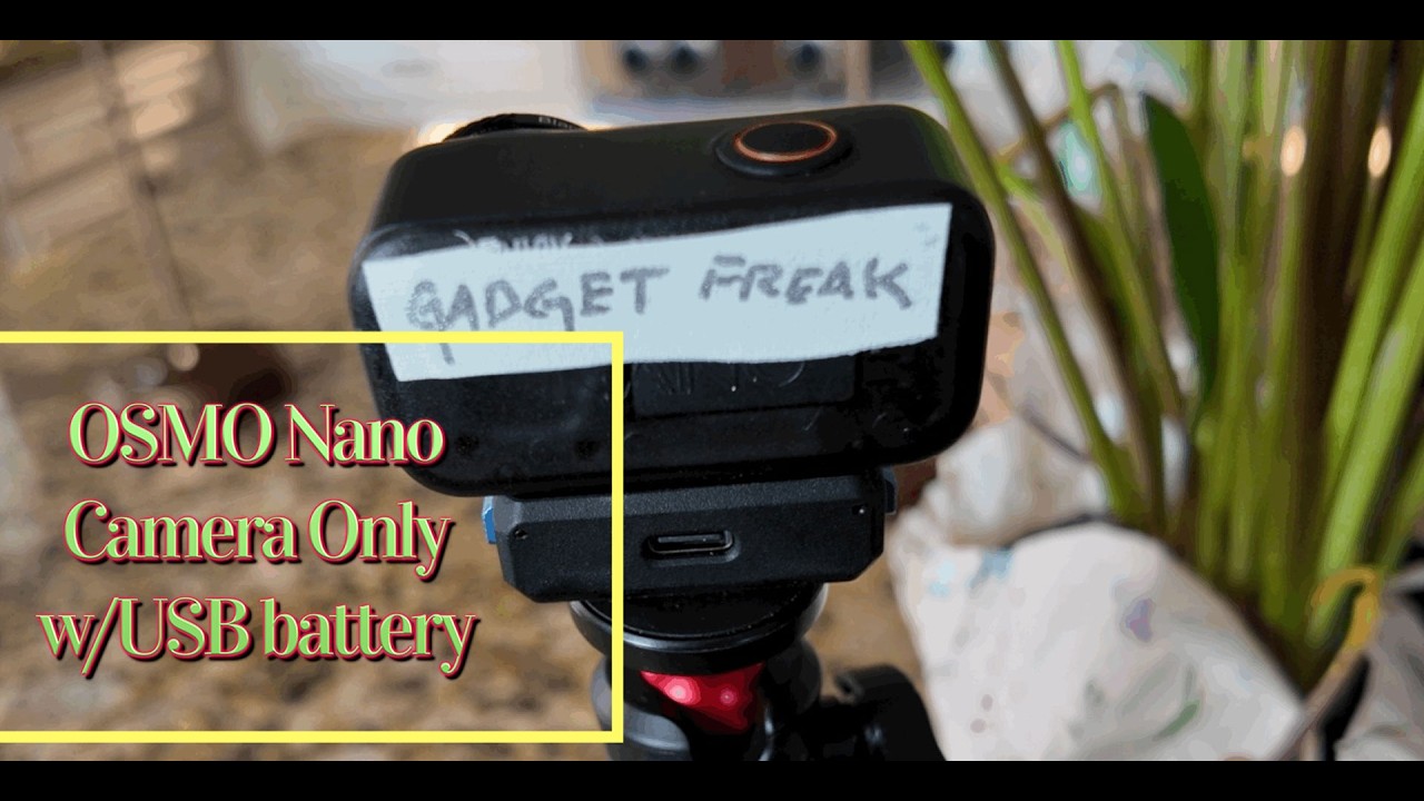 OSMO Nano extended battery - No Dock