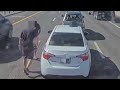 Viral video shows drivers confronting each other after alleged brake checking