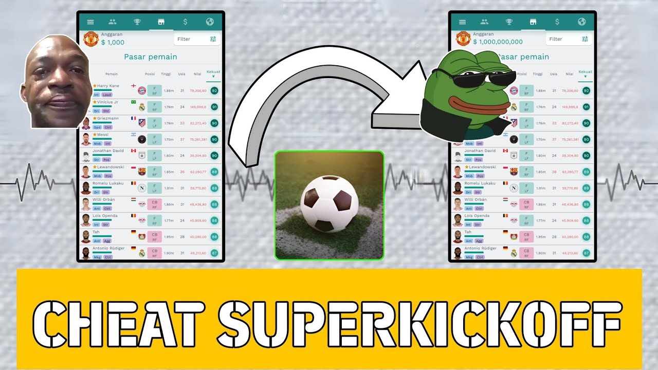 Superkickoff MOD Unlimited Money 2025 | Cheat Superkickoff