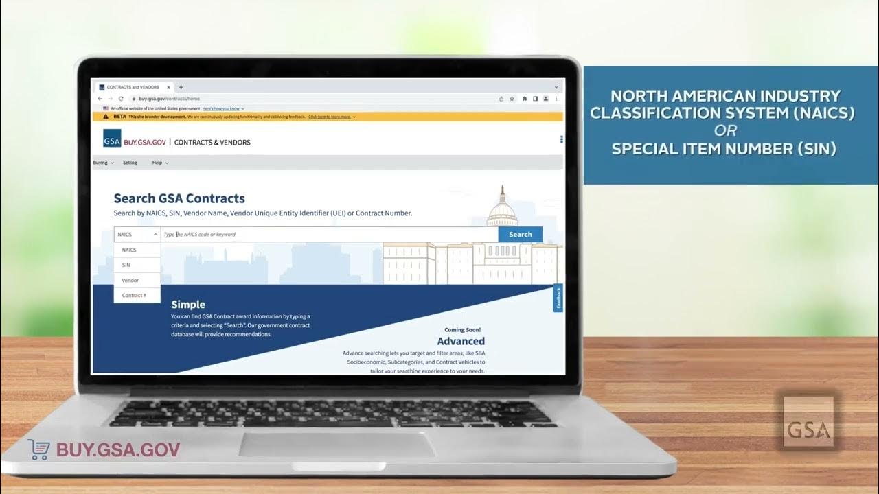Buy.gsa.gov Introducing Find Contracts and Vendors Search by NACIS or