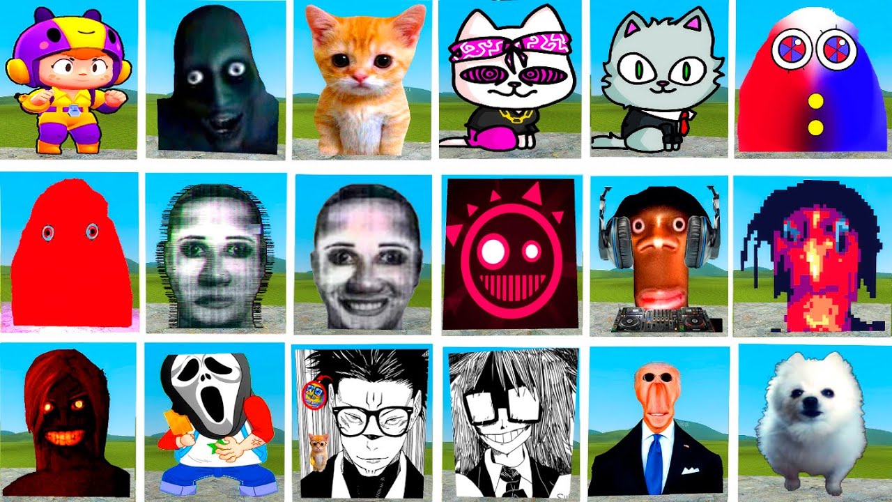 RANDOM OF ALL THE NEXBOTS #6 \Nextbots\ Gmod! Garry's Mod!