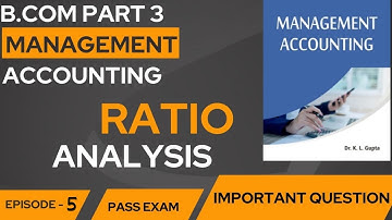 B.com Part 3 Ratio Analysis Important Question 2023 / Ratio Analysis Episode  5 / Ratio 2022 / S.E.C