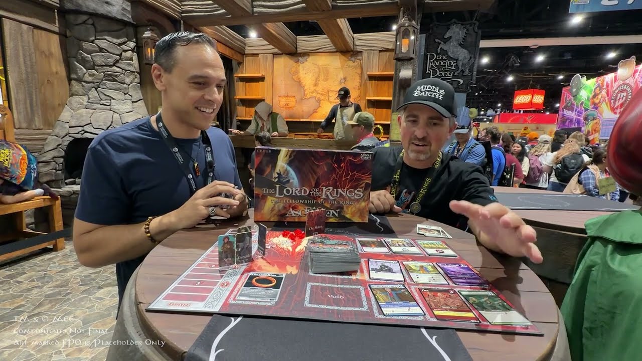 NEW game! The Lord of the Rings: Ascension at SDCC!