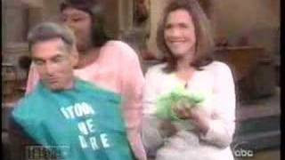 Diane Irons "Treats" Mark Harmon on the "View"