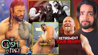 Scary😧...The Shield, Brock Lesnar Officially Retirement Tour, Roman Reigns Losing Clash in Italy