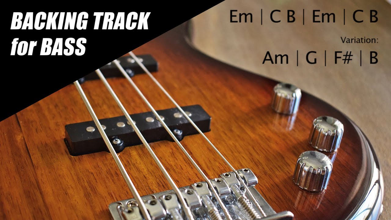 Backing track. Vail Johnson. Jive Bass. Mega Backing tracks. Bass back