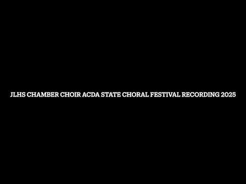 James Lawson High School Chamber Choir ACDA State Choral Festival 2025