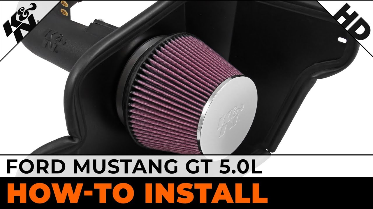 throttlestop açılmıyor Ford Mustang GT 5.0L [#63-2590] Air Intake Installation
