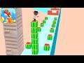 CUBE SURFER - New Gameplay (Android,iOS) Walkthrough Big Update Max Skills Freeplay All Levels