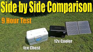 20lbs of Ice vs Free Solar Power! (Coleman Extreme vs SetPower R25)