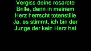 FARD - Der Junge ohne Herz (lyrics)