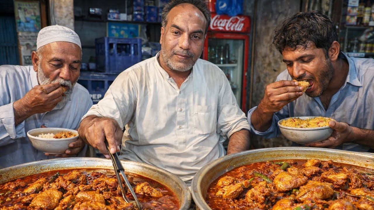 🌍 WORLD FAMOUS DESI MURGH 🍗 FROM LAHORE | PAKISTANI STREET FOOD MAGIC
