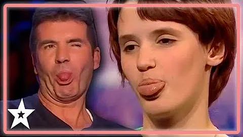 Kid With Attitude Shouts At Simon Cowell on Britai...