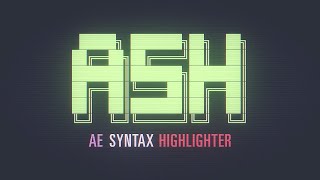 ASH - Syntax Highlighter Promo
