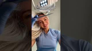 I am taking my job serious #foreigntraineddentist #blonde #dentalassistants