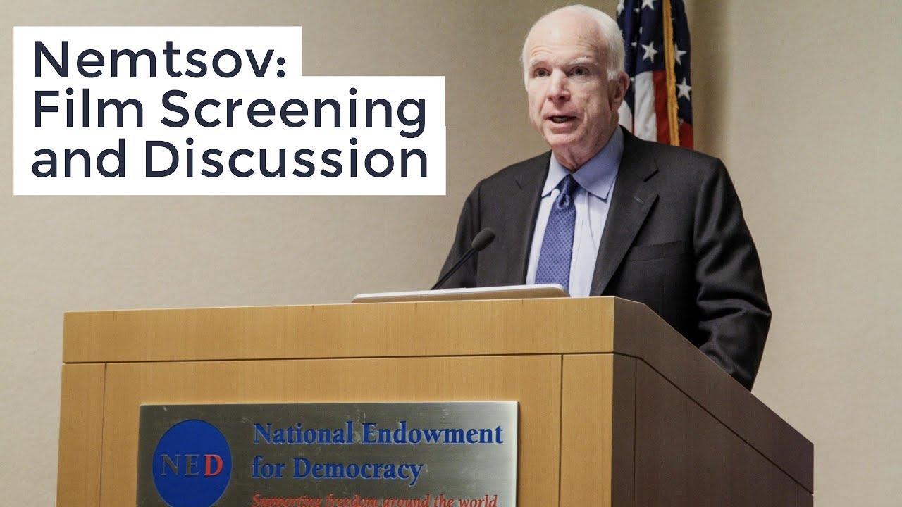 Nemtsov: Film Screening and Discussion TRAILER