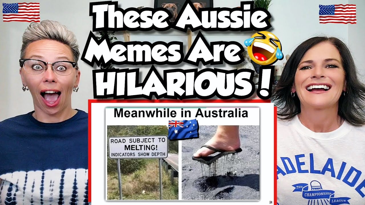 American Couple Reacts: FUNNY Memes About Australians! FIRST TIME REACTION! These are HYSTERICAL!!