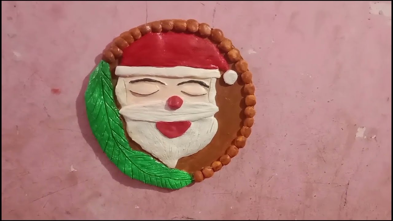 Waste out of best ideas cardboard Santa Claus idol 