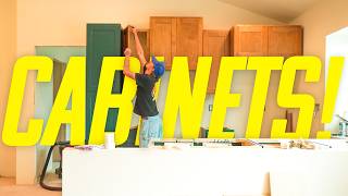 I Finished The Cabinets at the ABANDONED HOUSE!