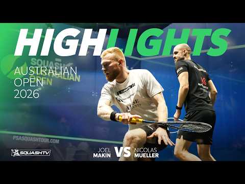 🇨🇭 Mueller v Makin 🏴󠁧󠁢󠁷󠁬󠁳󠁿 | Australian Open 2026 | QUARTER FINAL HIGHLIGHTS