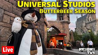 🔴Live: Magical Monday at Universal Studios - Butterbeer Season - Universal Live Stream - 3-2-26