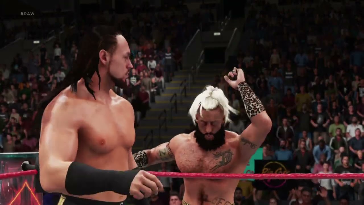 WWE RAW Enzo & Big Cass vs. The Colons 09/05/2016