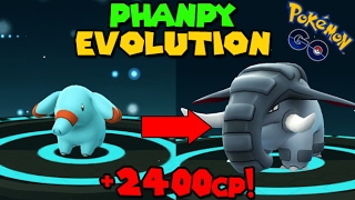 Evolving Phanpy To Donphan Pokemon Go Gen 2 Evolution