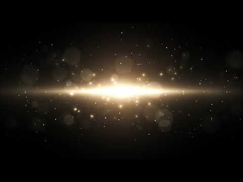 4K Golden Dust Background Looped Animation
