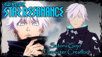 BLUE PROTOCOL: STAR RESONANCE || Satoru Gojo [Jujutsu Kaisen] - Male Character Creation