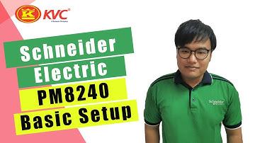 [XtructureD Solutions] Schneider Electric Digital Power Meter PM8240 - Basic Setup