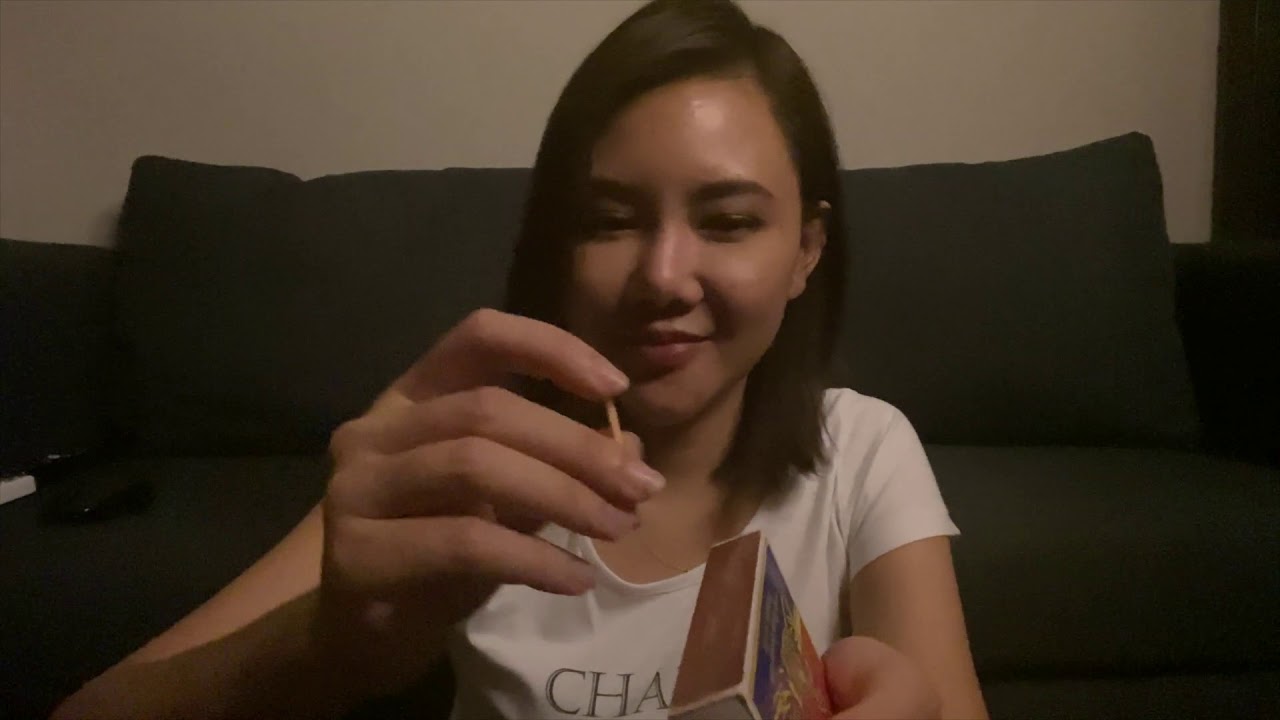 🎧ASMR - Striking matches lighting