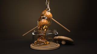 Houdini FLIP Honey Simulation | CGF Camp – Liquids & Particles