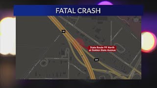 Coroner ID’s 23-year-old man killed in crash on Hwy 99 near Golden State Avenue