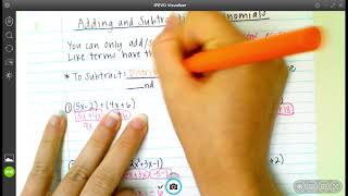 #10 Adding and Subtracting Polynomials