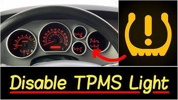 ✅How to Get Rid of or Turn Off the TPMS ⚠️ Indicator Light (Blinking then Solid) on a Toyota Tundra